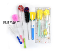 雙滋海綿奶瓶刷 小商品批發(fā)中的居家清潔新寵